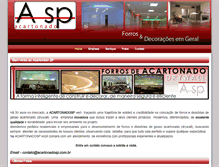 Tablet Screenshot of acartonadosp.com.br